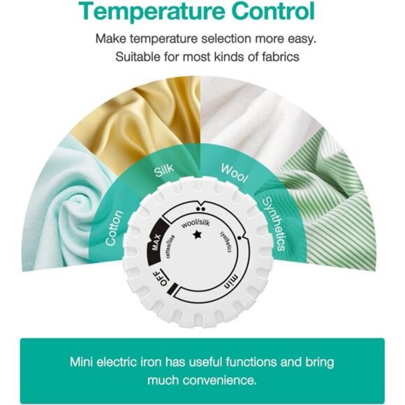 Mini Crafts Iron Handy Heat Press Machine Kit Portable with PVC Doormat - Picture 6 of 7